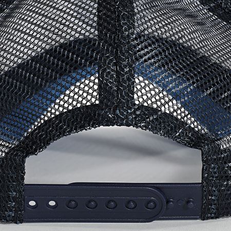 Jack And Jones - Cappello Trucker Bianco Reale Blu Navy