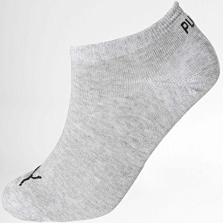 Puma - Confezione da 3 paia di calzini 701231277 Nero Bianco Grigio Heather