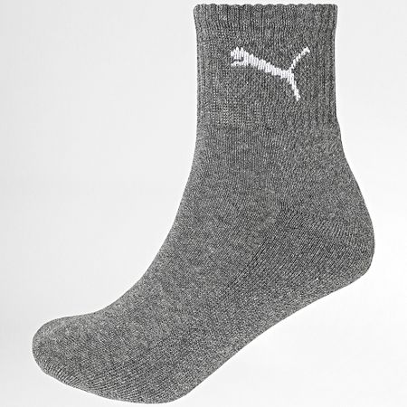 Puma - Confezione da 3 paia di calzini 231011001 Grigio antracite Grigio erica