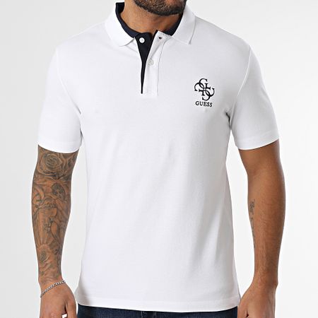 Guess - Polo manica corta M5GP60-K7O64 Bianco