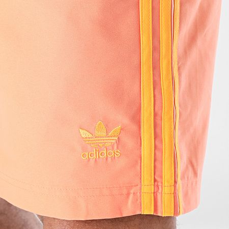 Adidas Originals - Pantaloncini da bagno a fascia Adic JG3704 Arancione