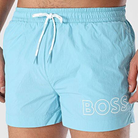 BOSS - Pantaloncini da bagno Mooneye 50469280 Azzurro