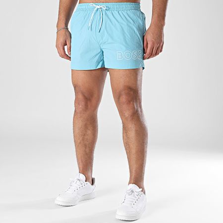 BOSS - Pantaloncini da bagno Mooneye 50469280 Azzurro