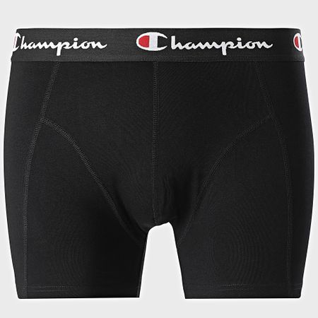 Champion - Set di 4 boxer neri U20002