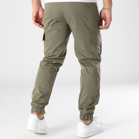 Frilivin - Pantaloni Cargo verde cachi