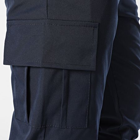 Frilivin - Pantaloni cargo blu navy