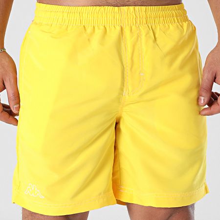 Kappa - Zolg 303N0C0 Pantaloncini da bagno con logo giallo