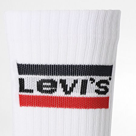 Levi's - Confezione da 2 paia di calzini 901012001 Bianco