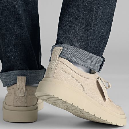 Clarks - Polden Moc Off Scarpe di tela bianche