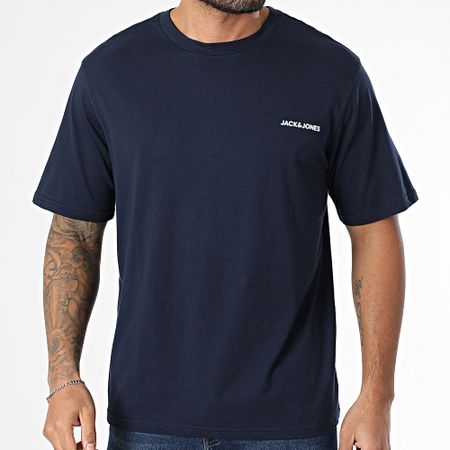 Jack And Jones - Maglietta Everest Navy