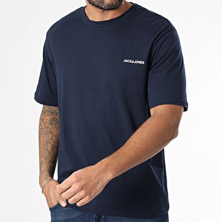 Jack And Jones - Maglietta Everest Navy