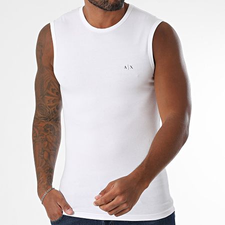 Armani Exchange - Set di 2 canottiere XM000873-AF13682 Nero Bianco