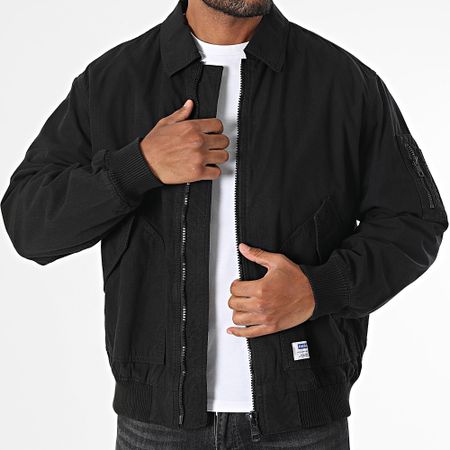 Blu Hugo - Biero 252 Giacca con zip 50534489 Nero