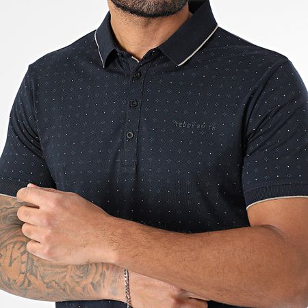 Teddy Smith - Polo Pasy 2 a manica corta 11315269D blu navy