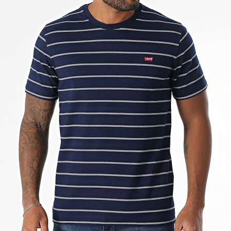 Levi's - Maglietta a righe blu navy 56605