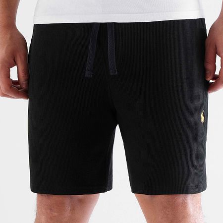 Polo Ralph Lauren - Pantaloncini Waffle Original Player Nero