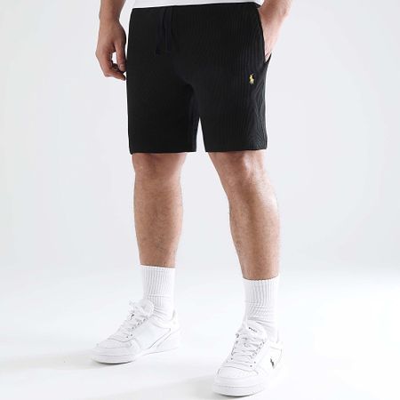 Polo Ralph Lauren - Pantaloncini Waffle Original Player Nero