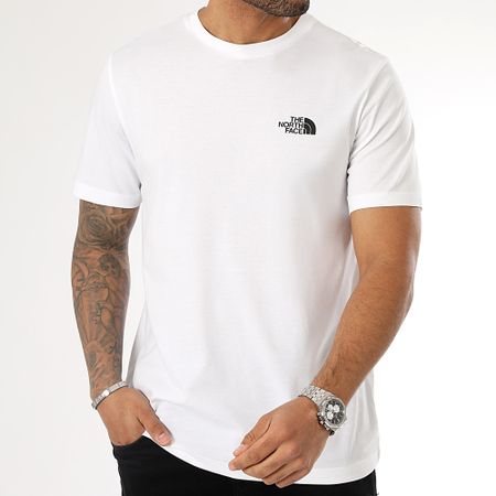 The North Face - Set di 2 camicie a cupola semplici A87NG Bianco Beige