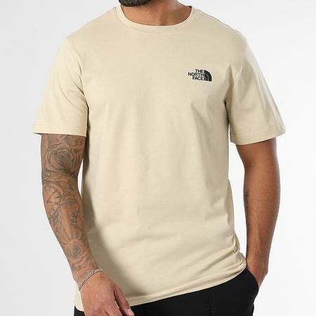 The North Face - Set di 2 camicie a cupola semplici A87NG Bianco Beige