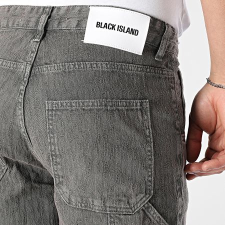 Ikao - Jeans loose fit grigio
