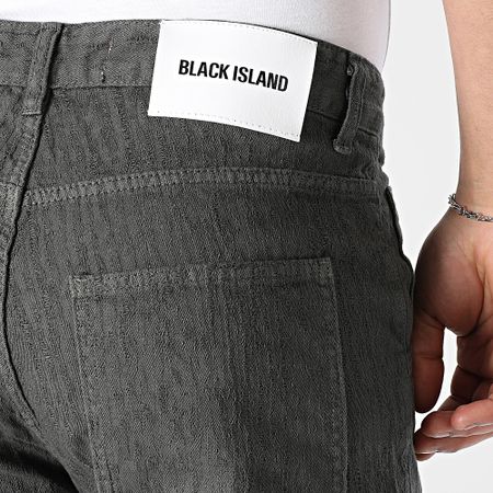Ikao - Jeans loose fit grigio antracite