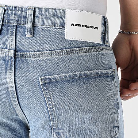 KZR - Jeans regolari in denim blu