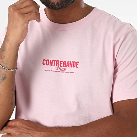 Luxury Lovers - Maglietta oversize Alphonse Contrebande rosa