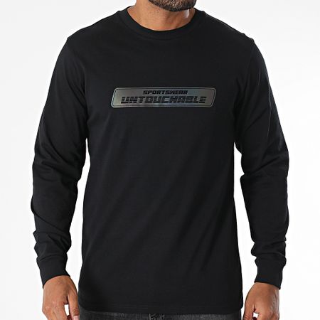 Mac Tyer Untouchable - Rainbow Reflex Sportswear Tee a maniche lunghe Nero Iridescente