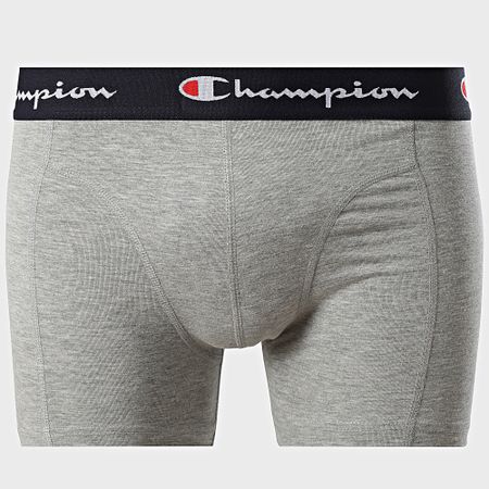 Champion - Set di 2 boxer U20001 grigio erica