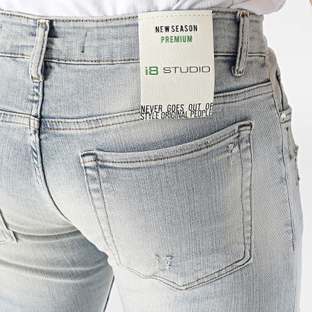 Classic Series - Jeans skinny con lavaggio blu