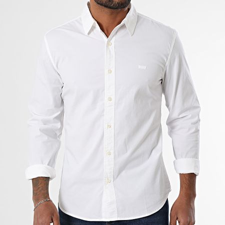 Levi's - Camicia slim a maniche lunghe 86625 Bianco