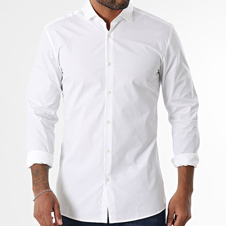 HUGO - Camicia Erondo Slim a maniche lunghe 50389769 Bianco