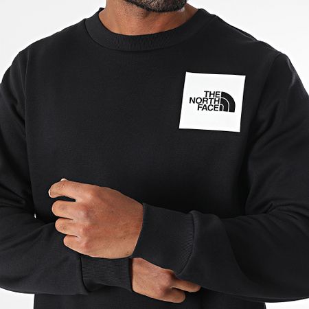 The North Face - Felpa girocollo Fine A89EV Nero