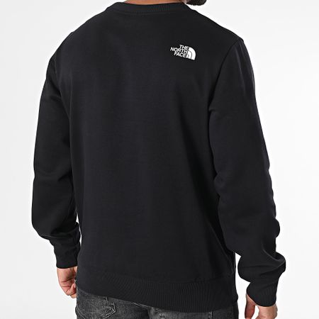 The North Face - Felpa girocollo Fine A89EV Nero