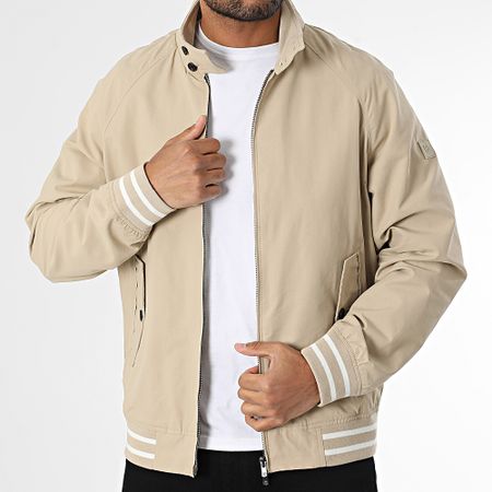 Jack And Jones - Giacca con zip beige