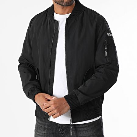 Kymaxx - Giacca bomber nera