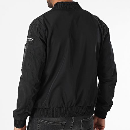 Kymaxx - Giacca bomber nera