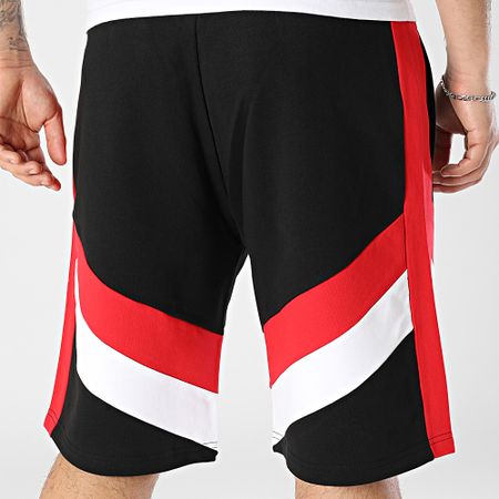 New Era - Pantaloncini da jogging a fascia NBA Panel Chicago Bulls 60596242 Nero