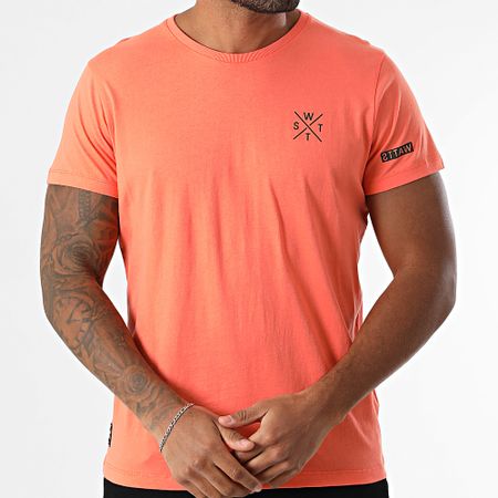Watts - Maglietta oversize 1WATTS01 Coral