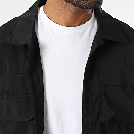 MTX - Set di pantaloni cargo e maglietta nera 0AB