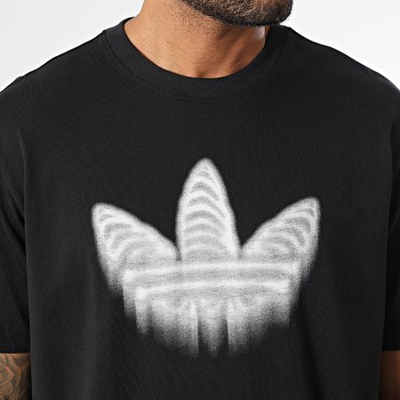 Adidas Originals - Maglietta oversize con scheletro JI5871 Nero Bianco Grigio