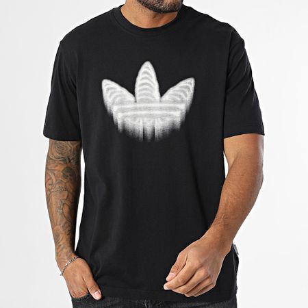 Adidas Originals - Maglietta oversize con scheletro JI5871 Nero Bianco Grigio