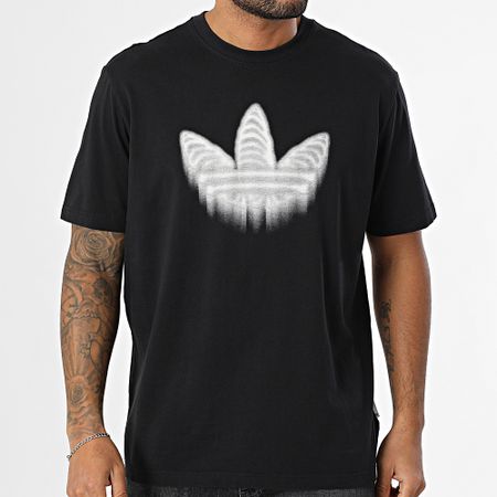 Adidas Originals - Maglietta oversize con scheletro JI5871 Nero Bianco Grigio