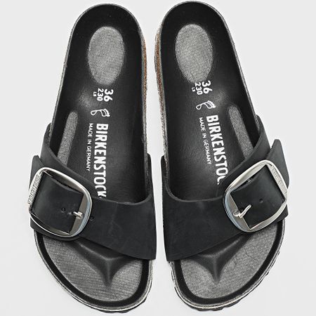 BIRKENSTOCK - Sandali donna Madrid BS Nero