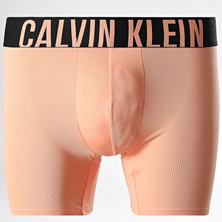 Calvin Klein - Set di 3 boxer NB3612A nero verde acqua arancio