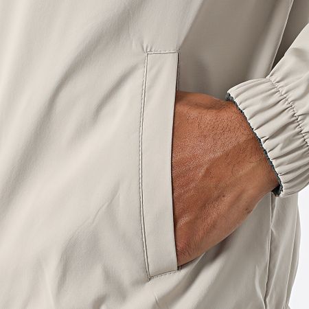 Frilivin - 705 Giacca con zip reversibile grigio antracite beige