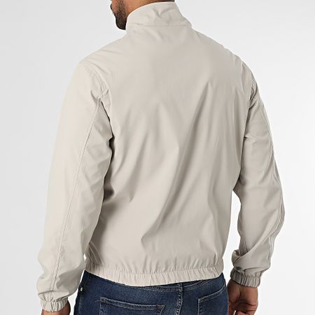Frilivin - 705 Giacca con zip reversibile grigio antracite beige
