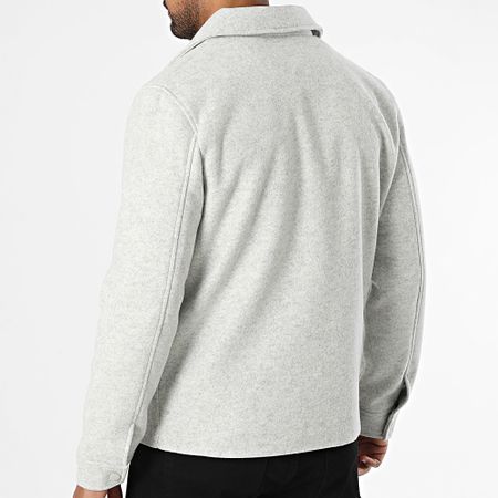 Frilivin - 310 Giacca con zip grigio screziato