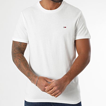 Tommy Jeans - Set di 2 camicie slim mix 1344 bianco nero