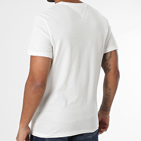 Tommy Jeans - Set di 2 camicie slim mix 1344 bianco nero